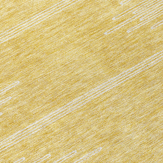 Piper Looms Chantille Modern ACN647 Gold Area Rug