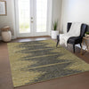 Piper Looms Chantille Modern ACN647 Graphite Area Rug Lifestyle Image Feature