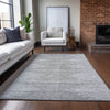 Piper Looms Chantille Modern ACN647 Gray Area Rug Lifestyle Image Feature