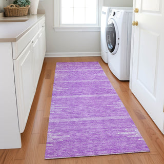 Piper Looms Chantille Modern ACN647 Lavender Area Rug