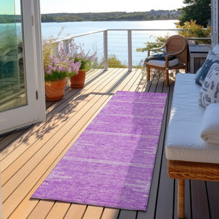 Piper Looms Chantille Modern ACN647 Lavender Area Rug