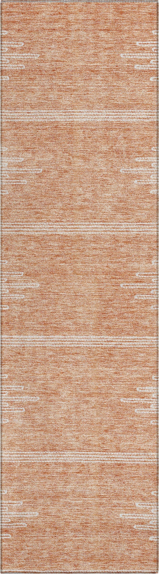 Piper Looms Chantille Modern ACN647 Salmon Area Rug