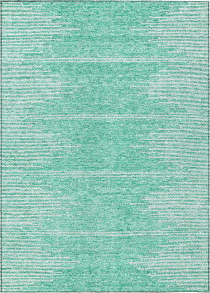 Piper Looms Chantille Modern ACN647 Teal Area Rug