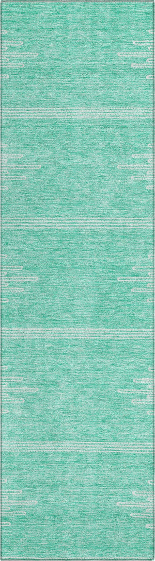 Piper Looms Chantille Modern ACN647 Teal Area Rug