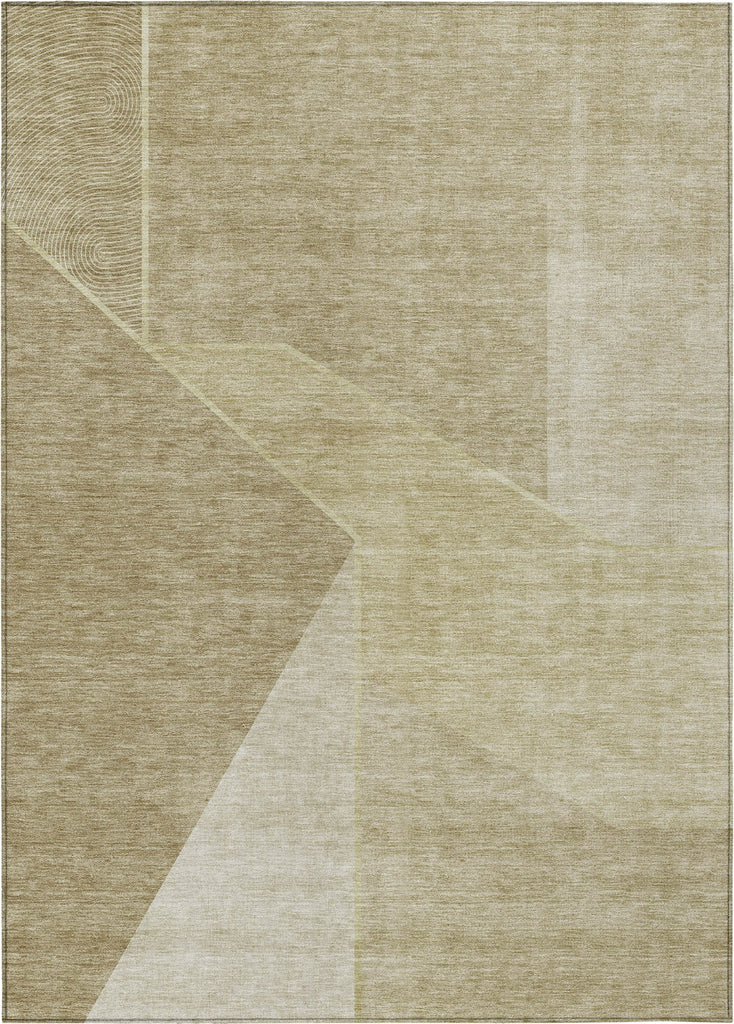 Piper Looms Chantille Modern ACN648 Beige Area Rug