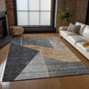 Piper Looms Chantille Modern ACN648 Charcoal Area Rug