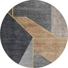 Piper Looms Chantille Modern ACN648 Charcoal Area Rug