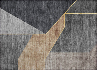 Piper Looms Chantille Modern ACN648 Charcoal Area Rug