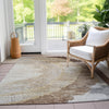 Piper Looms Chantille Spiral ACN650 Brown Area Rug