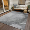 Piper Looms Chantille Spiral ACN650 Gray Area Rug