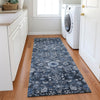 Piper Looms Chantille Oriental ACN651 Blue Area Rug