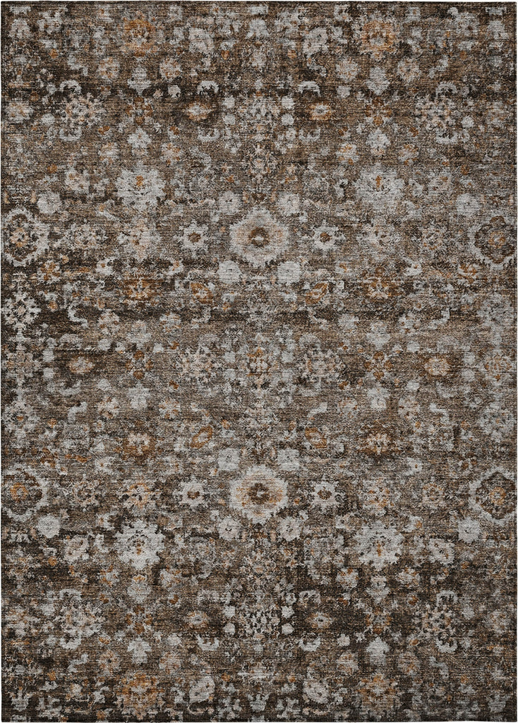 Piper Looms Chantille Oriental ACN651 Fudge Area Rug