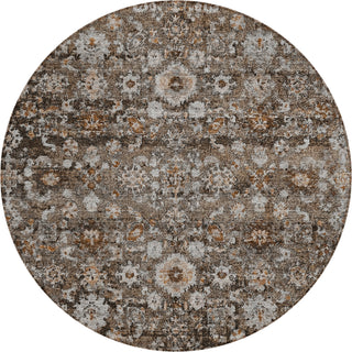 Piper Looms Chantille Oriental ACN651 Fudge Area Rug