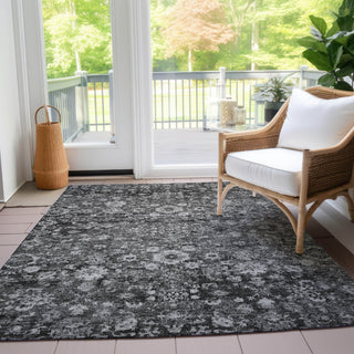 Piper Looms Chantille Oriental ACN651 Gray Area Rug