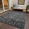 Piper Looms Chantille Oriental ACN651 Gray Area Rug