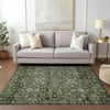 Piper Looms Chantille Oriental ACN651 Green Area Rug Lifestyle Image Feature