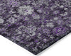 Piper Looms Chantille Oriental ACN651 Purple Area Rug