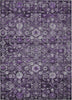 Piper Looms Chantille Oriental ACN651 Purple Area Rug