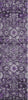 Piper Looms Chantille Oriental ACN651 Purple Area Rug