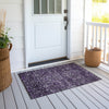 Piper Looms Chantille Oriental ACN651 Purple Area Rug