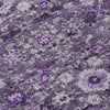 Piper Looms Chantille Oriental ACN651 Purple Area Rug