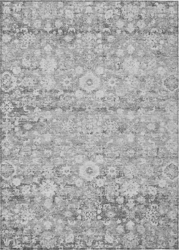 Piper Looms Chantille Oriental ACN651 Silver Area Rug