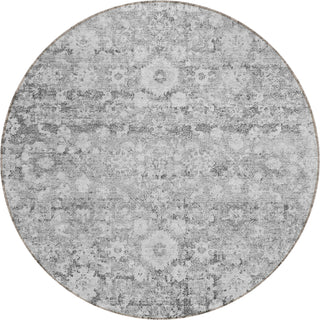 Piper Looms Chantille Oriental ACN651 Silver Area Rug