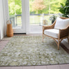 Piper Looms Chantille Oriental ACN651 Taupe Area Rug