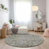 Piper Looms Chantille Oriental ACN651 Taupe Area Rug