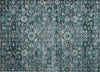 Piper Looms Chantille Oriental ACN651 Teal Area Rug