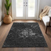 Piper Looms Chantille Modern ACN652 Charcoal Area Rug