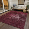 Piper Looms Chantille Modern ACN652 Merlot Area Rug