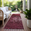 Piper Looms Chantille Modern ACN652 Merlot Area Rug