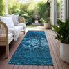 Piper Looms Chantille Modern ACN652 Navy Area Rug