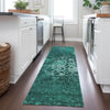 Piper Looms Chantille Modern ACN652 Teal Area Rug