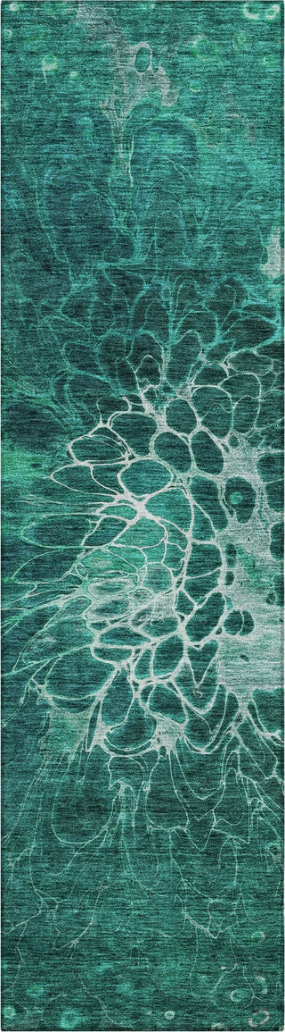 Piper Looms Chantille Modern ACN652 Teal Area Rug