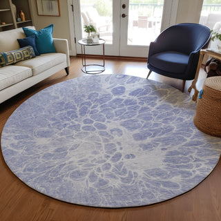 Piper Looms Chantille Modern ACN653 Lavender Area Rug