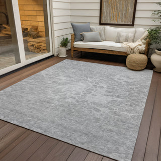 Piper Looms Chantille Modern ACN653 Silver Area Rug