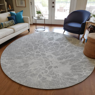 Piper Looms Chantille Modern ACN653 Silver Area Rug