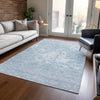 Piper Looms Chantille Modern ACN653 Sky Area Rug Lifestyle Image Feature