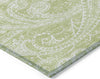 Piper Looms Chantille Paisley ACN654 Aloe Area Rug