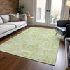 Piper Looms Chantille Paisley ACN654 Aloe Area Rug Lifestyle Image Feature