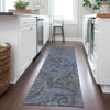 Piper Looms Chantille Paisley ACN654 Charcoal Area Rug