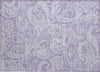 Piper Looms Chantille Paisley ACN654 Lavender Area Rug