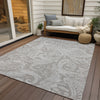 Piper Looms Chantille Paisley ACN654 Taupe Area Rug