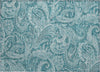 Piper Looms Chantille Paisley ACN654 Turquoise Area Rug