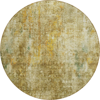 Piper Looms Chantille Abstract ACN655 Brown Area Rug