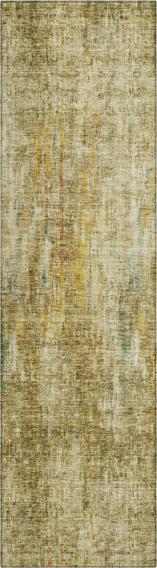 Piper Looms Chantille Abstract ACN655 Brown Area Rug