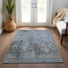 Piper Looms Chantille Abstract ACN655 Gray Area Rug