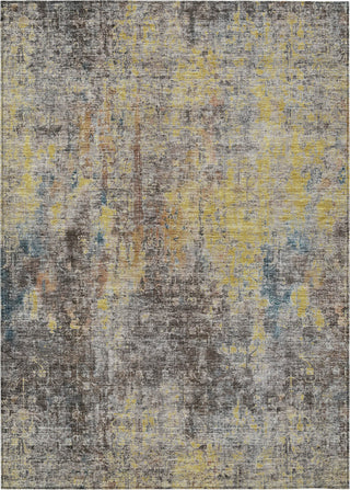 Piper Looms Chantille Abstract ACN655 Mocha Area Rug